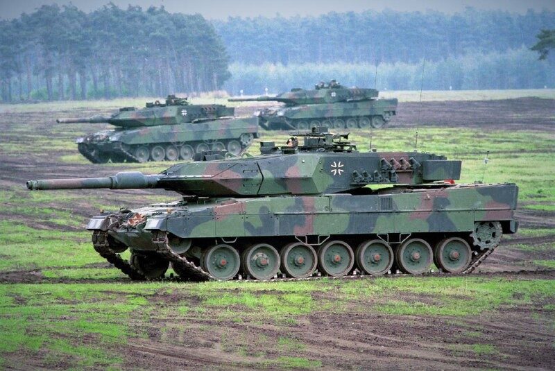 Leopard 2 tank germany