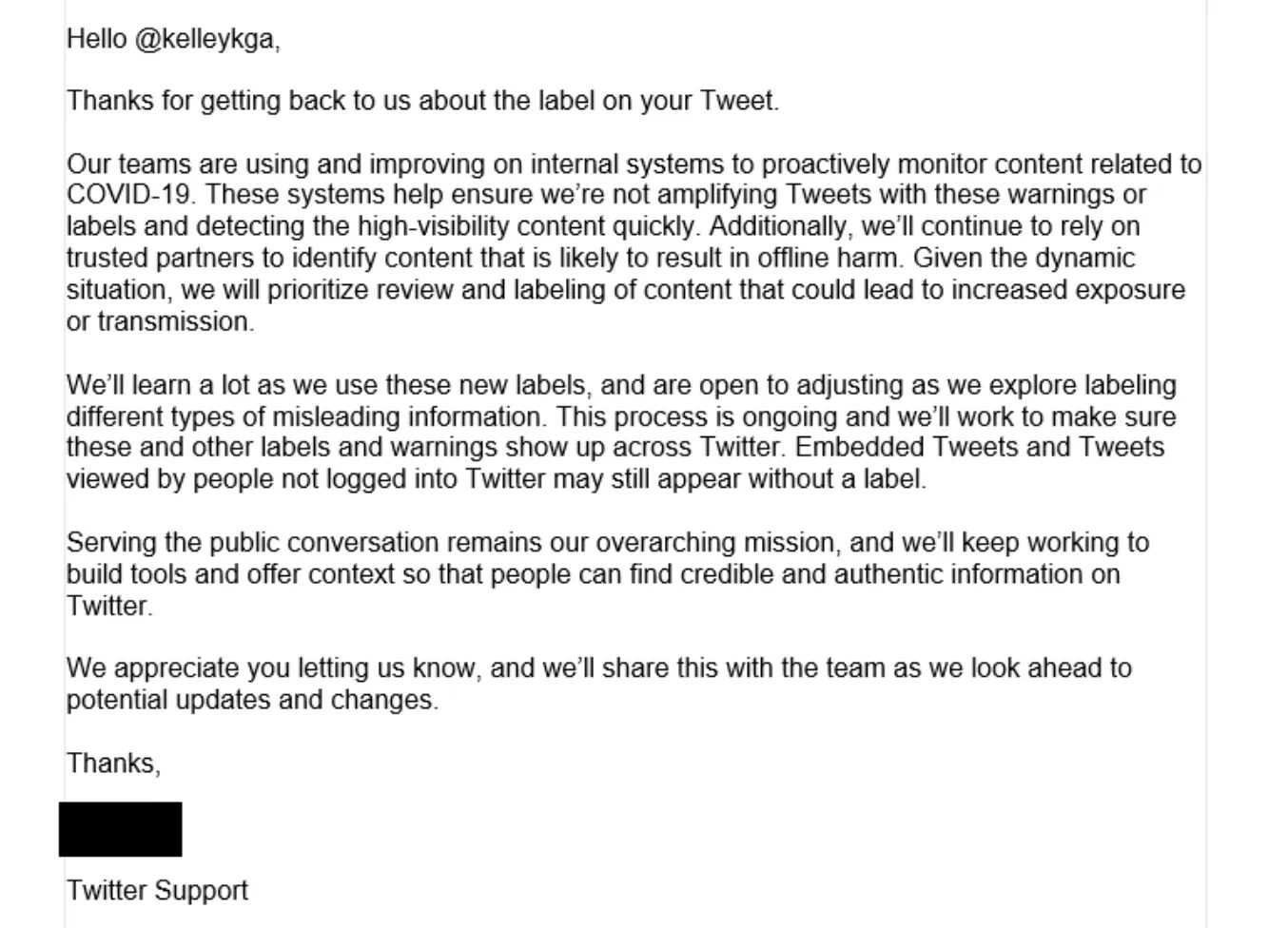 Click to enlarge twitter covid