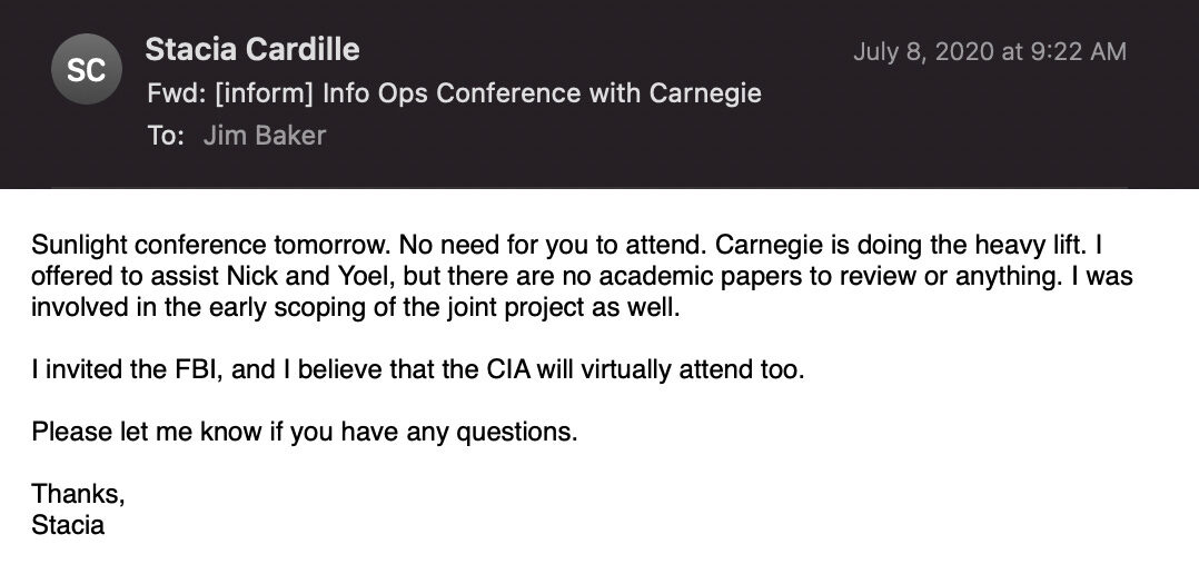 nior legal executive Stacia Cardille email