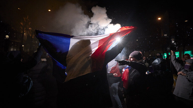 French football fans