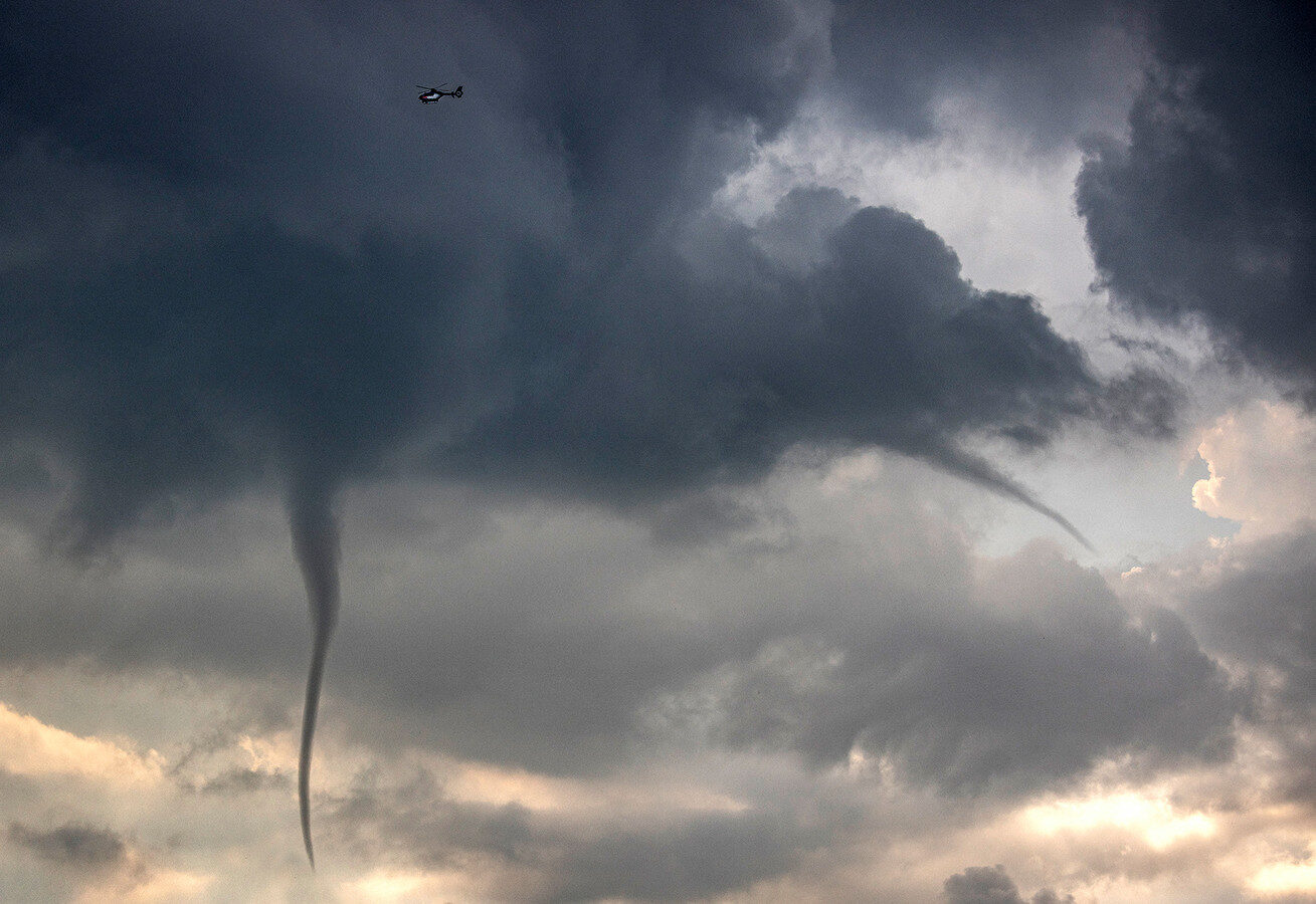 landspout hoeksche waard