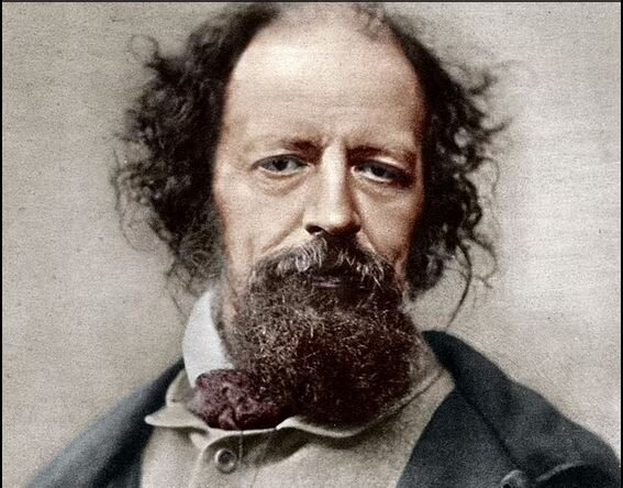 Click to enlarge Poet Laureate Alfred Tennyson