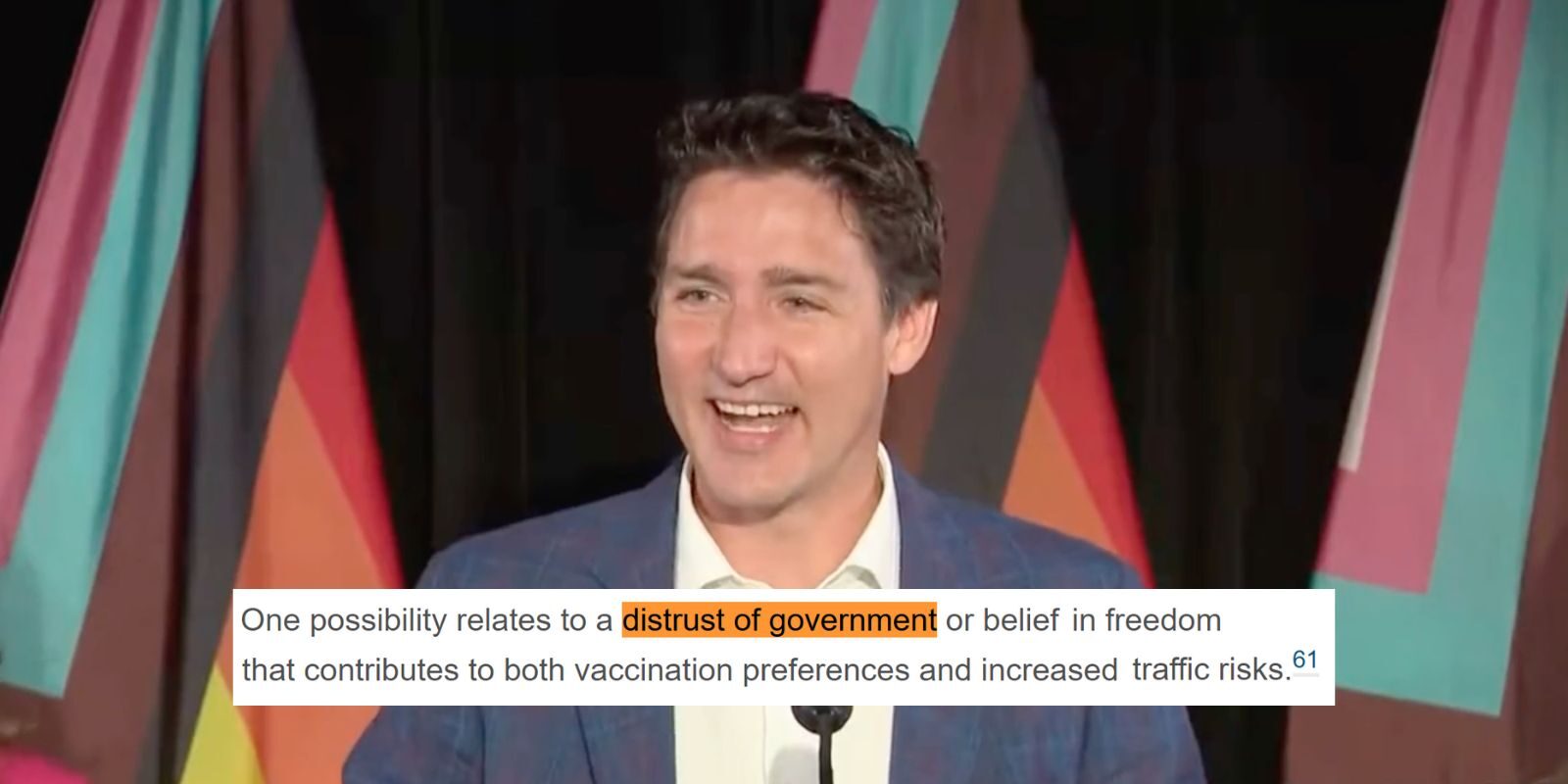 trudeau distrust government