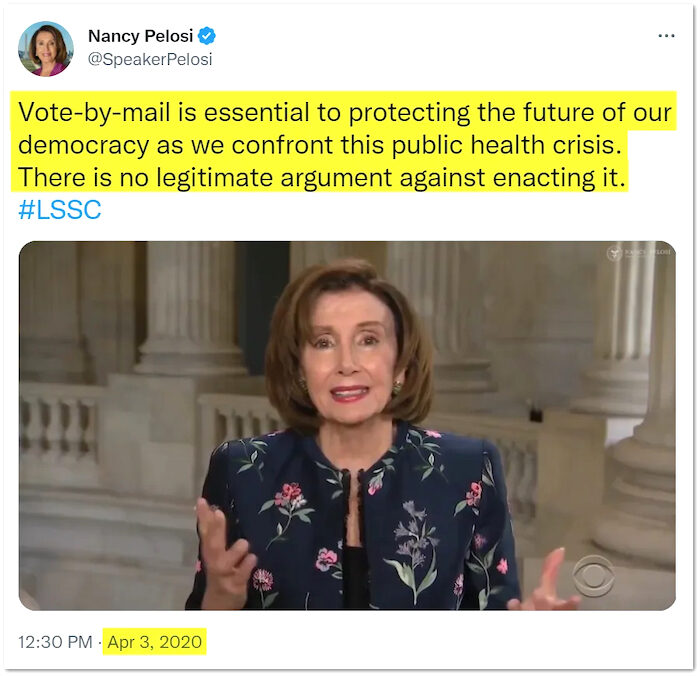 pelosi message