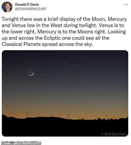 all visible planets sky
