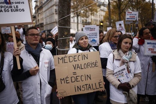 france doctor strike