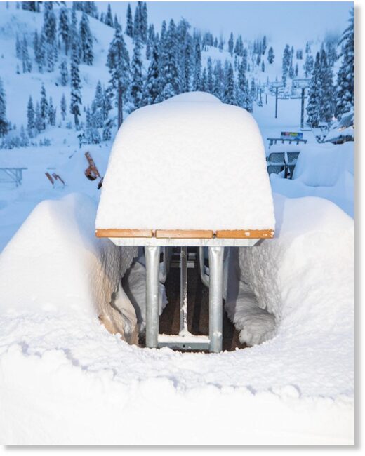 Click to enlarge The Palisades ski area by