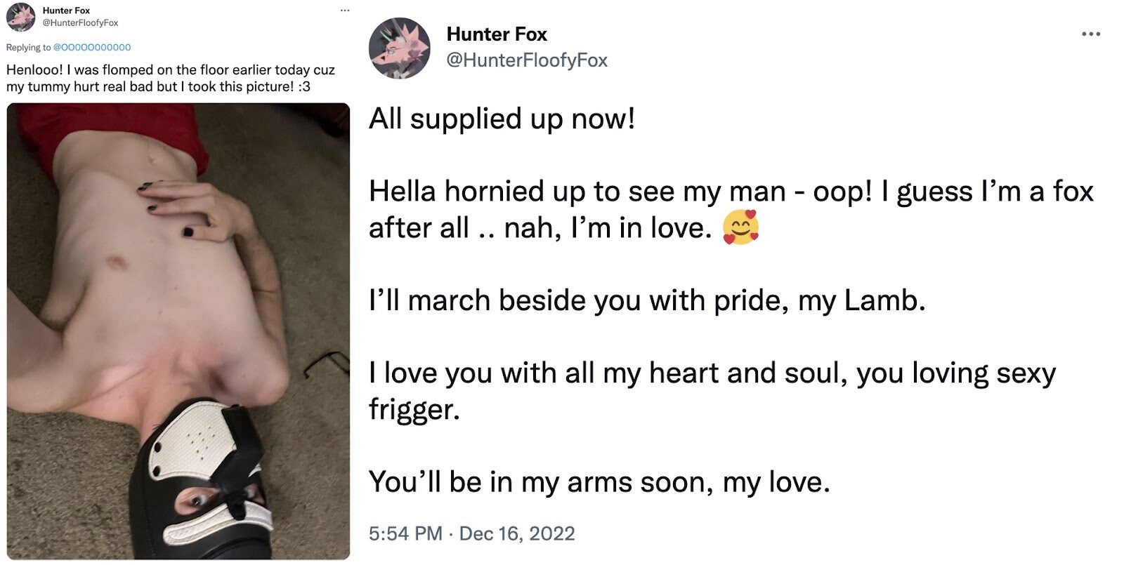 Click to enlarge tweet pedophile groomer Aaron Zeman