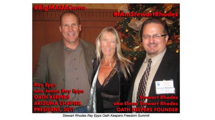 Click to enlarge ray epps oathkeepers freedom summit Jan 6 fbi informant
