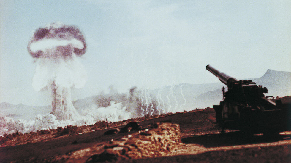 Click to enlarge atomic bomb explosion