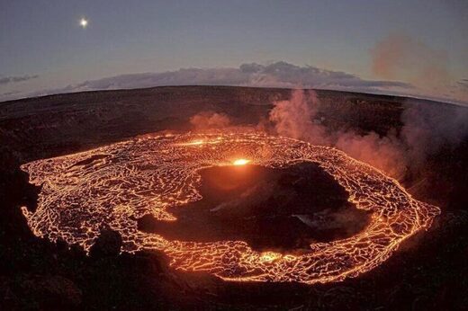 Kilauea volcano eruption january 2023