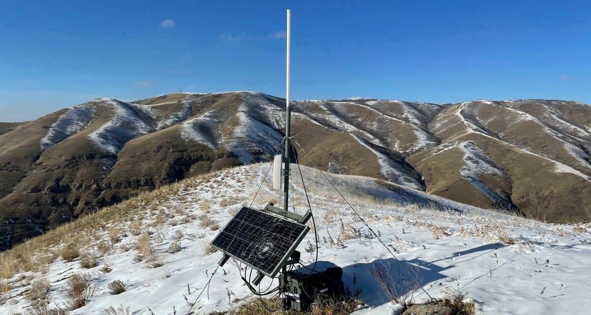 mysterious antenna set up utah