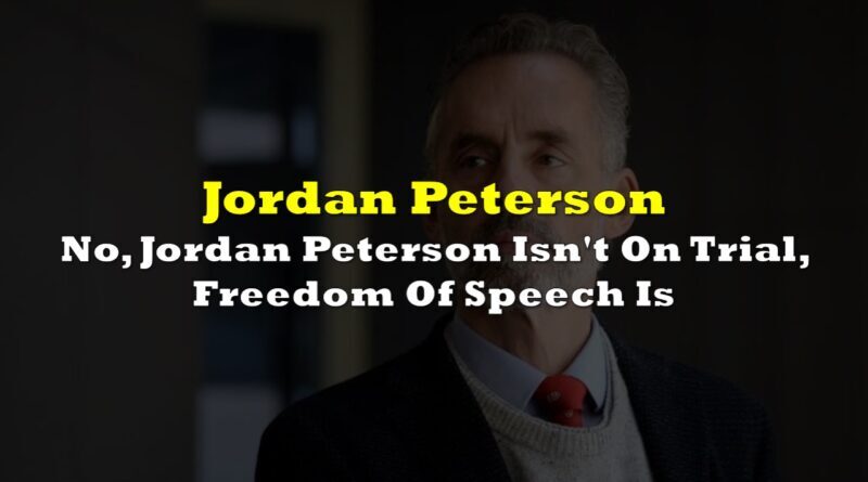jordan peterson freedom of speech trial