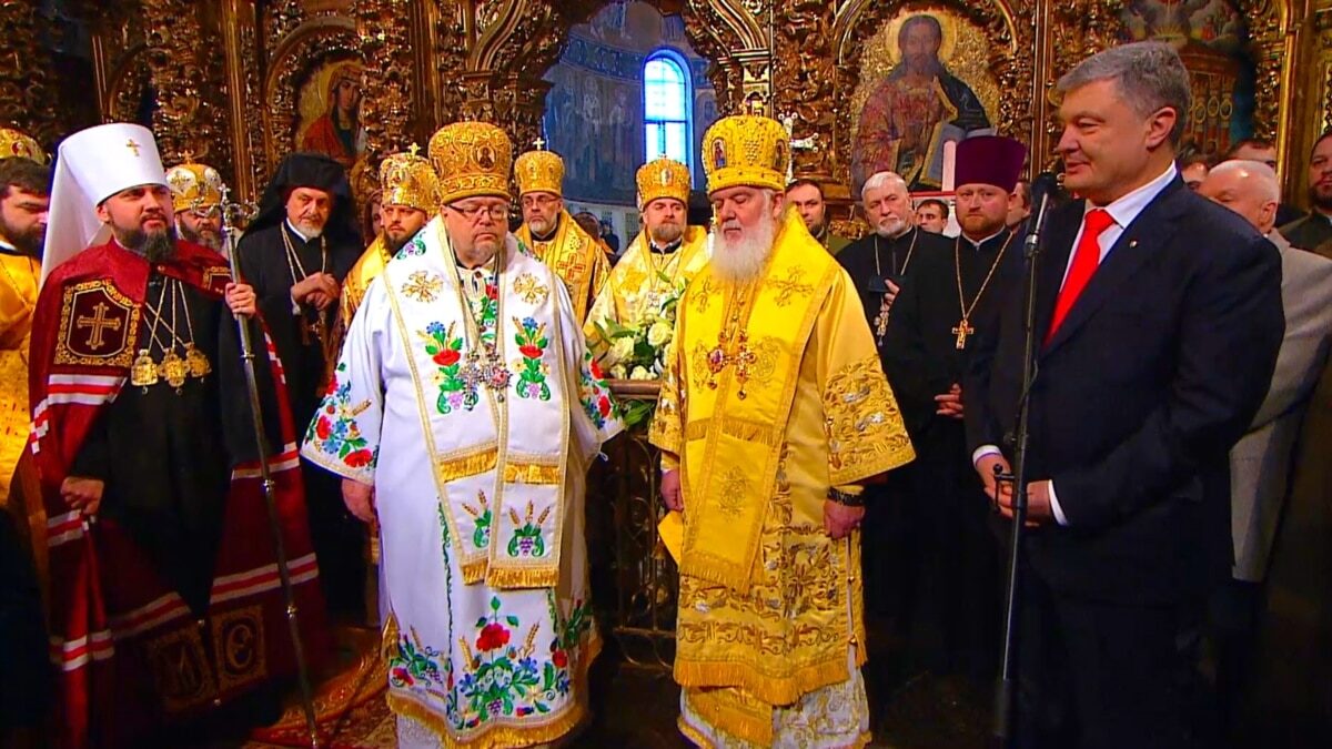 Orthodox Church of Ukraine  state religion