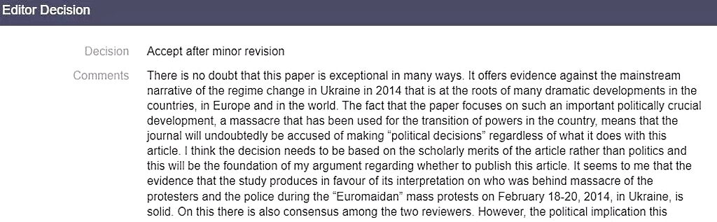 Click to enlarge maidan ukraine study rejected