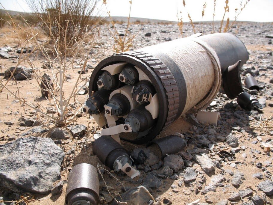 Click to enlarge cluster munitions banned