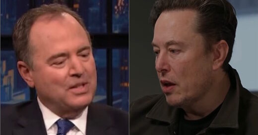 Adam Schiff and Elon Musk