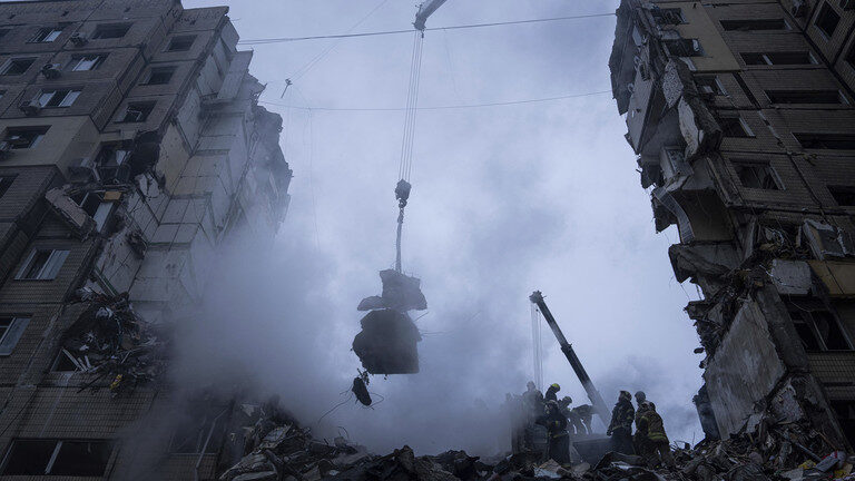 Click to enlarge Dnepr, Ukraine rubble