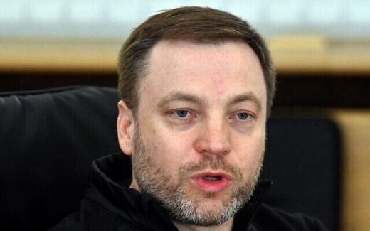 Ukraine's Interior Minister Denys Monastyrsky