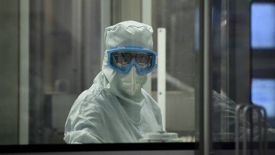 lab worker