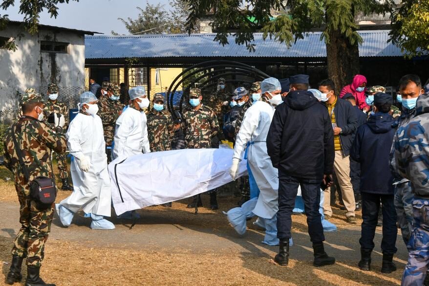 Click to enlarge Nepal plane crash victim