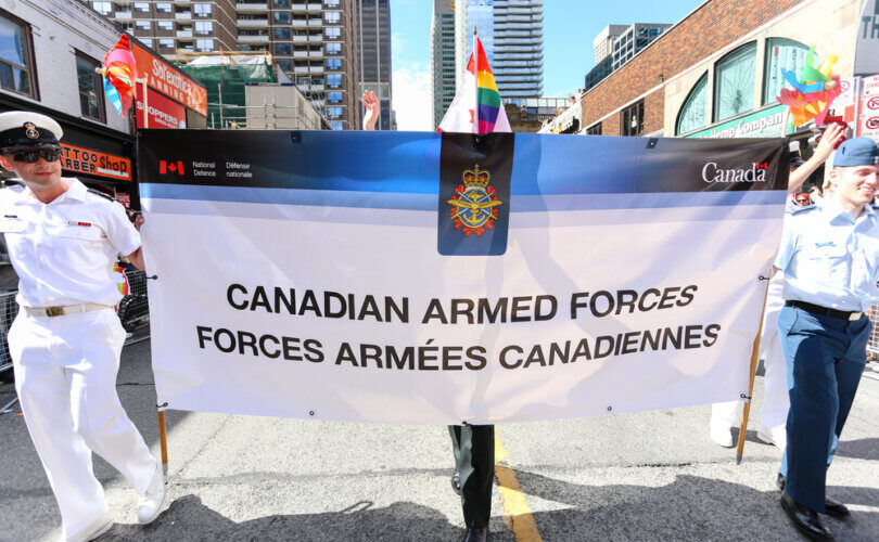 canadian armed forces pride parade