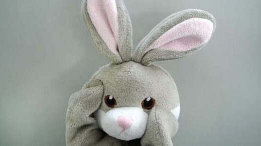 bunny rabbit puppet