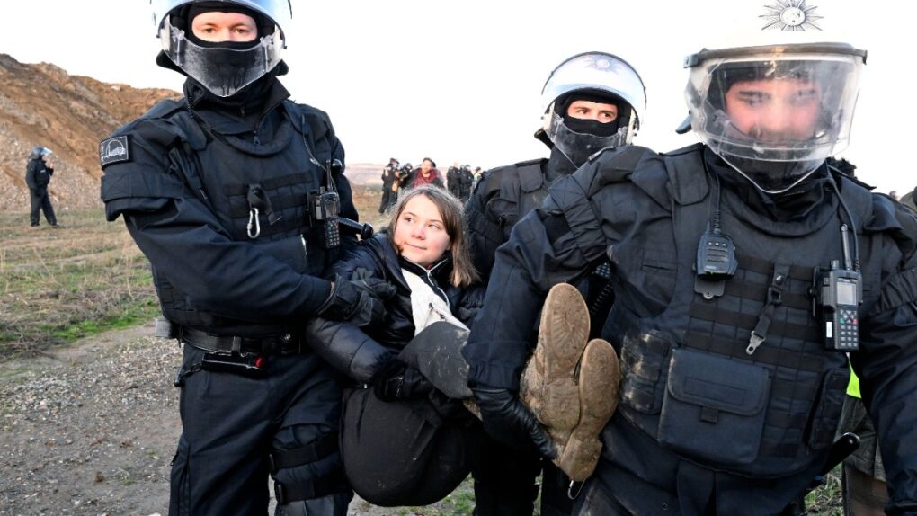 Click to enlarge Greta Thunberg
