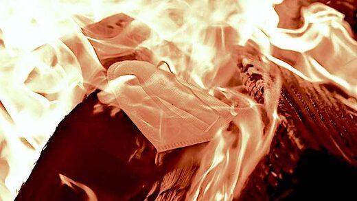 mask burning
