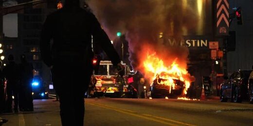 Click to enlarge antifa riot atlanta
