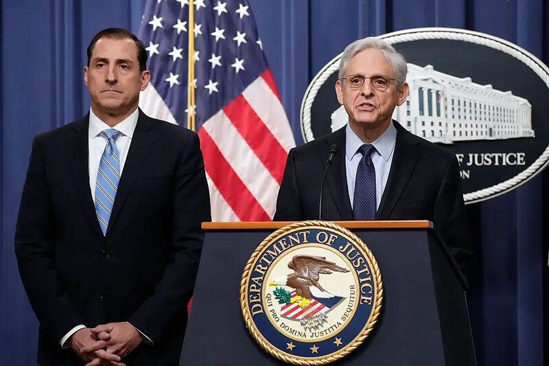 Click to enlarge garland hur special counsel Biden classified docs