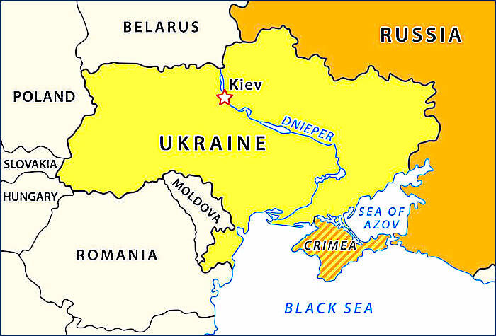 Map Ukraine