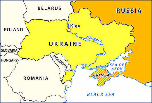 Map Ukraine