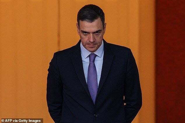 Spain's Prime Minister Pedro Sanchez