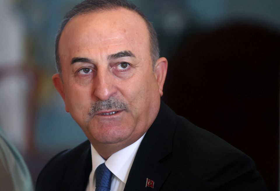 Click to enlarge Turkey’s Foreign Minister Mevlut Cavusoglu