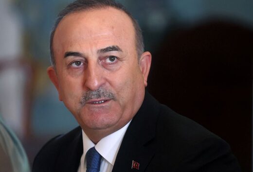 Click to enlarge Turkey’s Foreign Minister Mevlut Cavusoglu