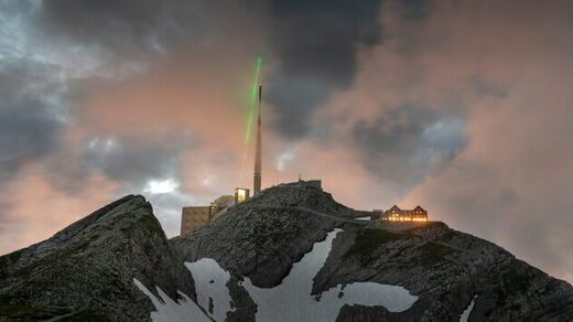 Click to enlarge laser lightning rod