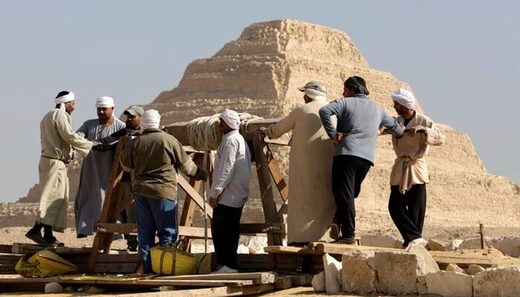 Saqqara necropolis oldest mummy