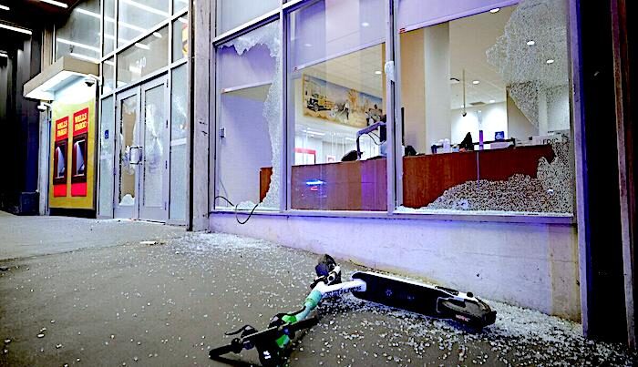 Click to enlarge broken window