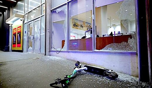 broken window