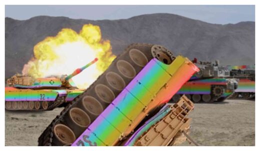 Rainbow camouflage