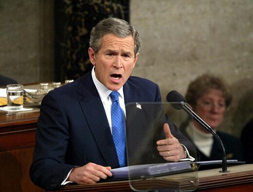 Click to enlarge George W. Bush