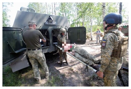 Wounded Soldier, Ukraine
