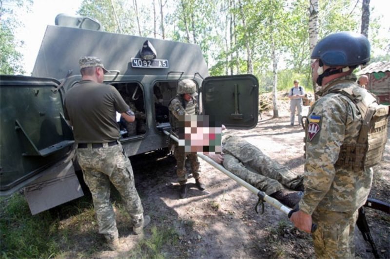 Wounded Soldier, Ukraine