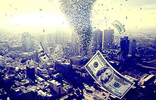 money tornado