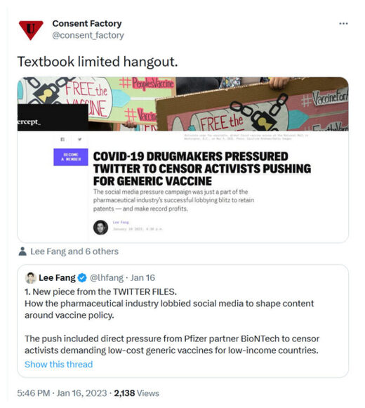 Consent Factory Tweet