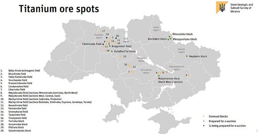 titanium deposits ukraine