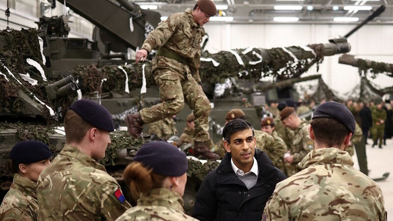 Click to enlarge rushi sunak british troops estonia