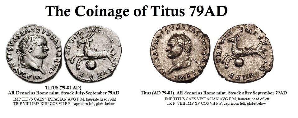 titus silver coins rome
