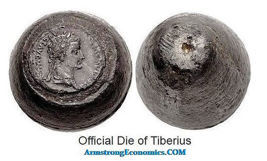 roman coin die denarius